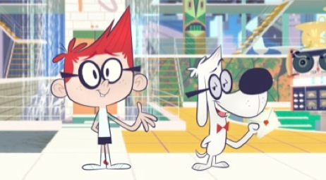 Netflix has launched a new original series for kids called Mr. Peabody & Sherman show