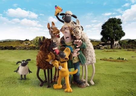 shaun sheep FIRST LOOK IMAGE REVEALED FROM SHAUN THE SHEEP- THE FARMER’S LLAMAS