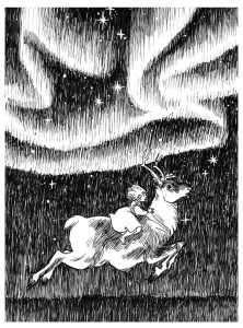 snow queen illustration book