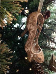Baubles & Christmas Tree Decorations cinderella shoe