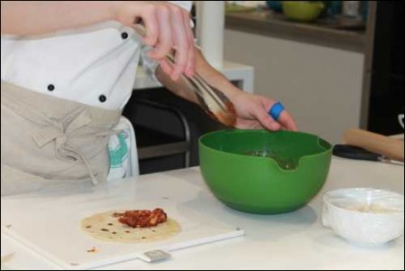 Enchiladas filling the tortilla IMG_2998