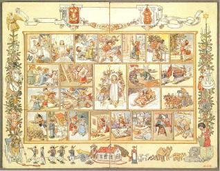German first advent calendar
