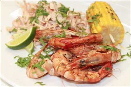 Margarita tiger prawns chipotle IMG_3035