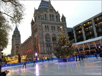 Natural History Museum ice rink 2015