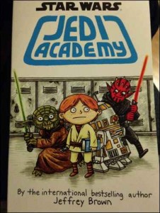 Star Wars Jedi Academy book cover