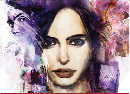 jessica jones netflix cover poster