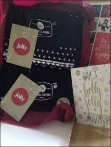 jolly jumpers card xmas gift box