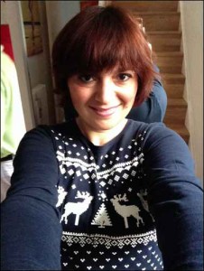 jolly jumpers card xmas selfie