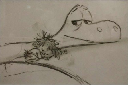 the good dinosaur sketch 1