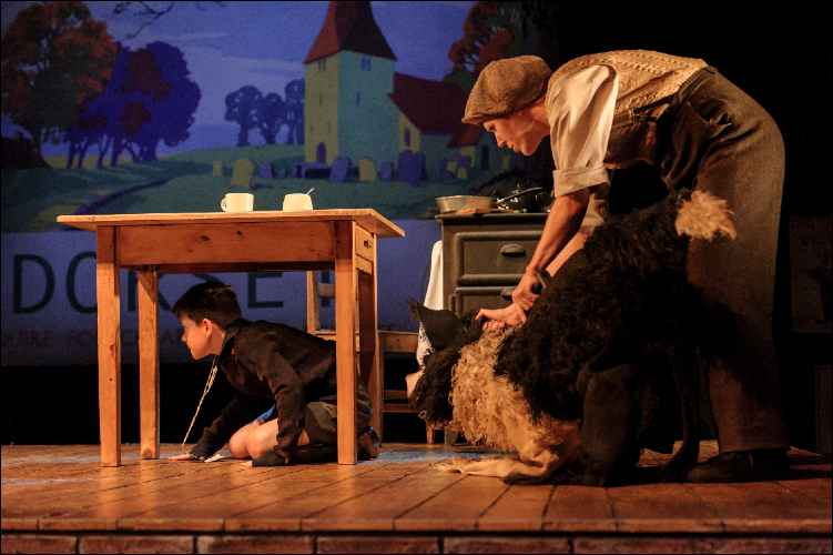 3. Alex Taylor-McDowall and Elisa de Grey in Goodnight Mister Tom 2015 Credit Dan Tsantilis