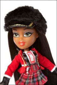 Bratz Study Abroad British Doll- Sasha to UK FW 02