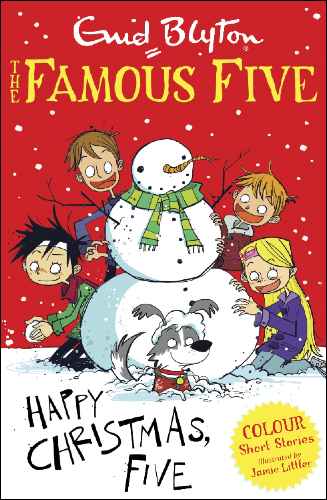Enid Blyton book FF Colour Read Happy Christmas Five