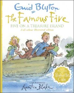 Enid Blyton book FF Treasure Island PB