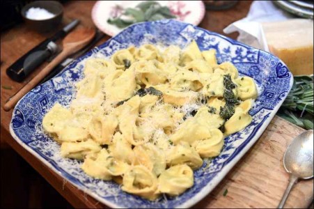 Exclusive interview with Celebrity Chef Gennaro Contaldo including his top pasta tips filled pasta with butter and sage_01