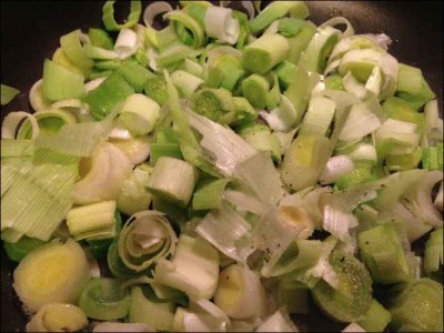 Festive Food Swap Challenge Recipe for Creamed Leeks 1