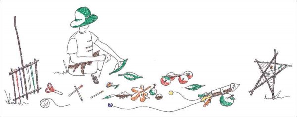 Let’s Go Outside book illustration