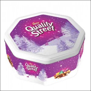 QUALITY STREET Collectible Tin xmas gift 1.315kg high res