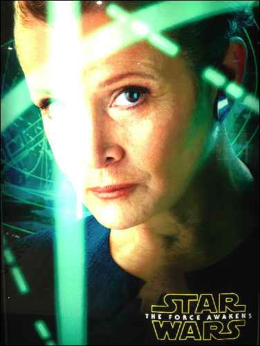Star Wars - The Force Awakens princess leia