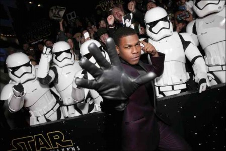 Star Wars - The Force Awakens troopers at world premiere