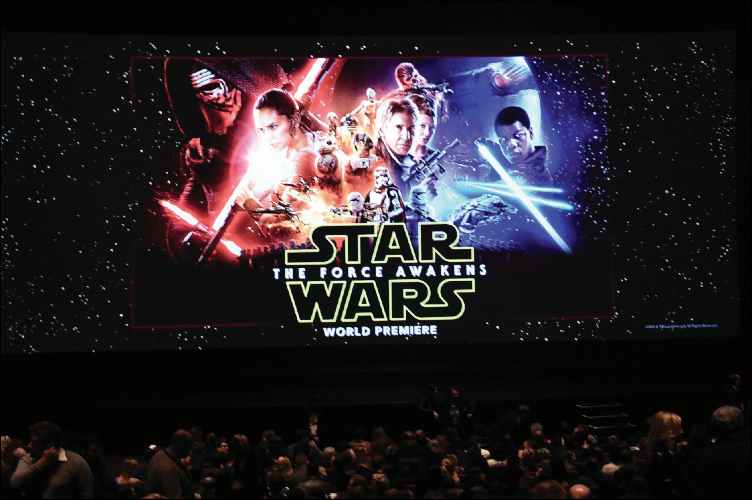 Star Wars - The Force Awakens world premiere screening