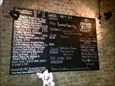 The Imperial restaurant is a galactic experience menu lunch