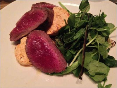 The Imperial restaurant is a galactic experience venison