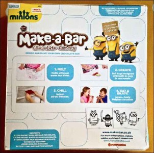 minions choc bars