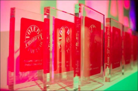 Product of the Year Awards 2016 trophies