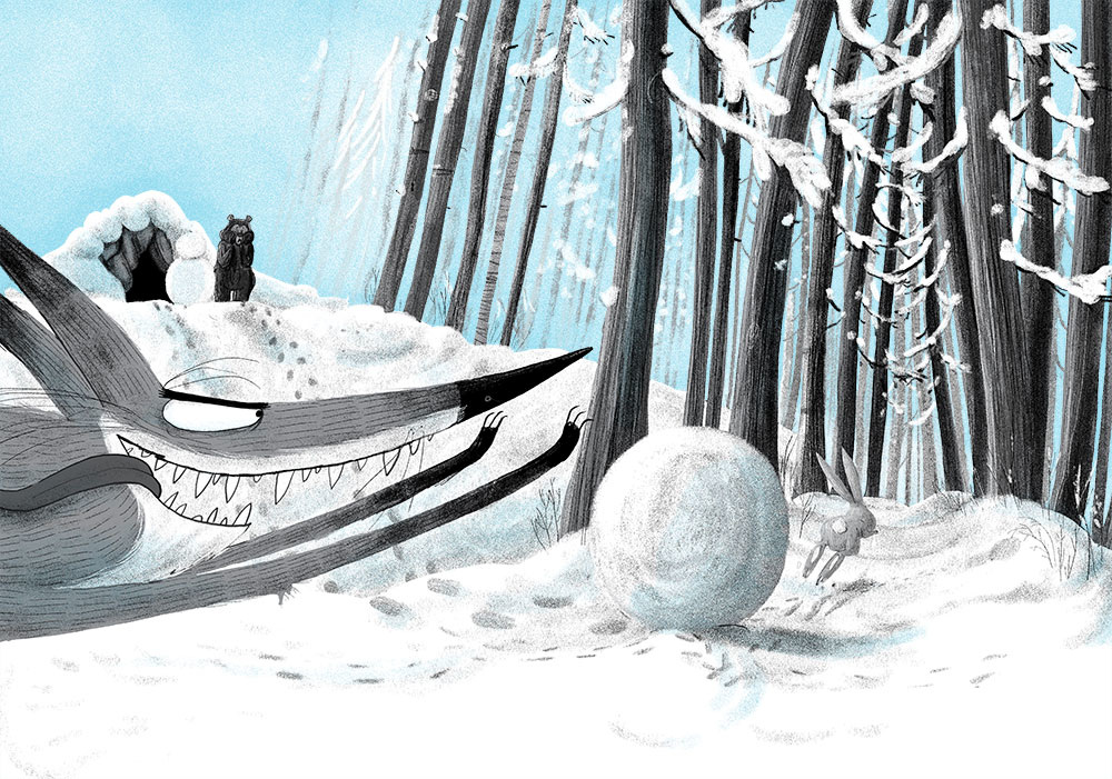 Rabbit and Bear Rabbits Bad Habits Rabbit Habits wolf