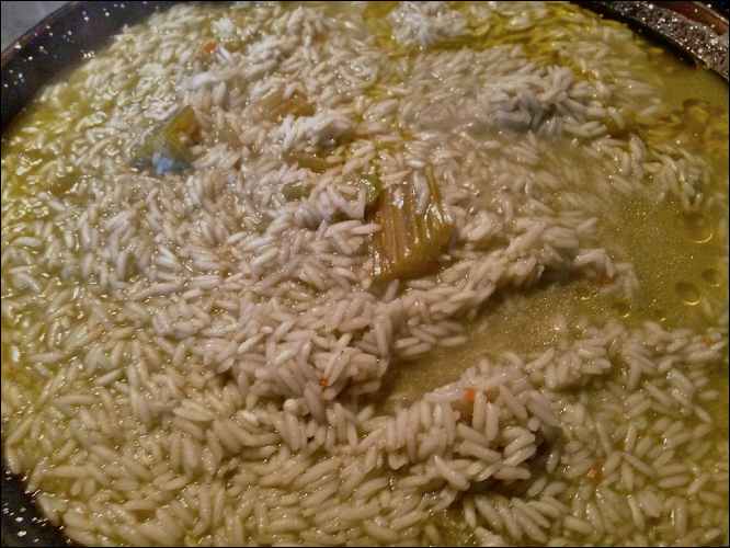 risotto ai cardi My family recipe for Risotto ai cardi aka Italian vegetarian rice with wild thistle