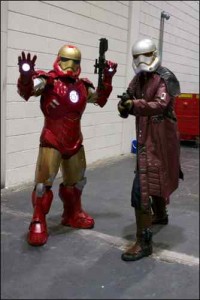 Captain One Kenobi & Iron Trooper at London Super Comic Convention 2016 b