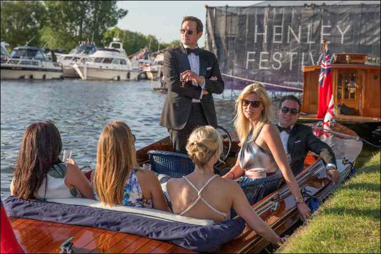 Henley festival boat party SAT22862