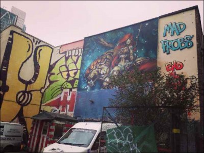 Miss you already film shoreditch murals