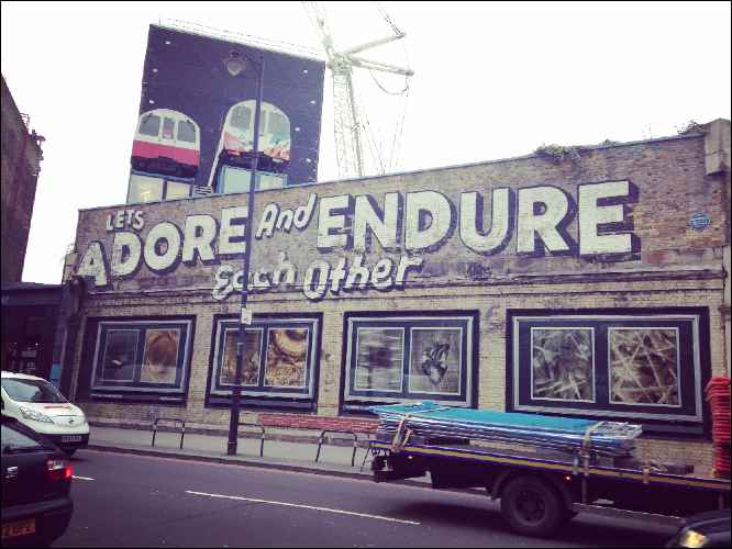 Miss you already film shoreditch murals trains