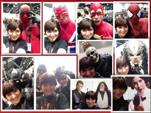 Monica and Superheroes