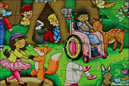 London in a wheelchair