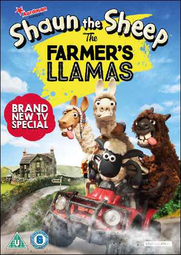 Shaun The Sheep The Farmer’s Llamas DVD