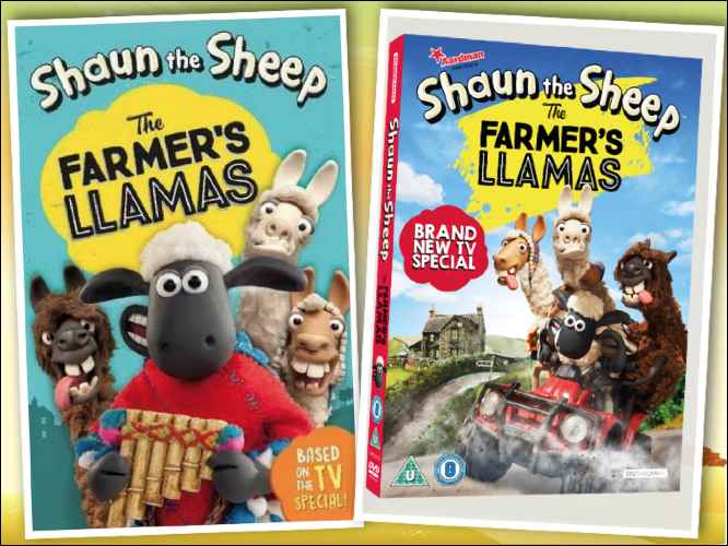Shaun The Sheep- The Farmer’s Llamas competition collage
