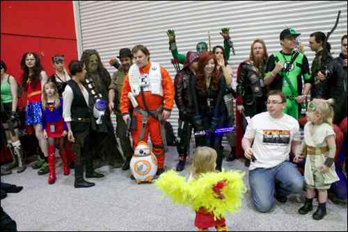 comic con costumes group 2