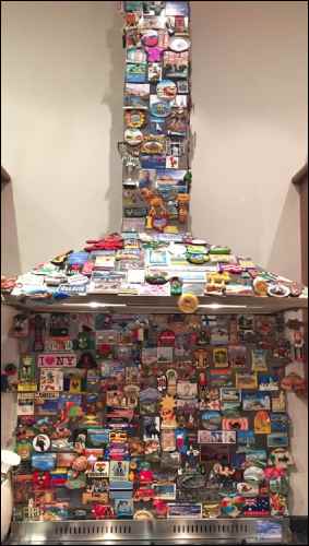 magnets on the fridge collections OCD