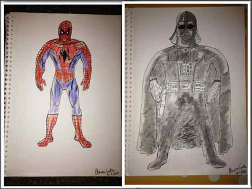 How to draw Comics collage