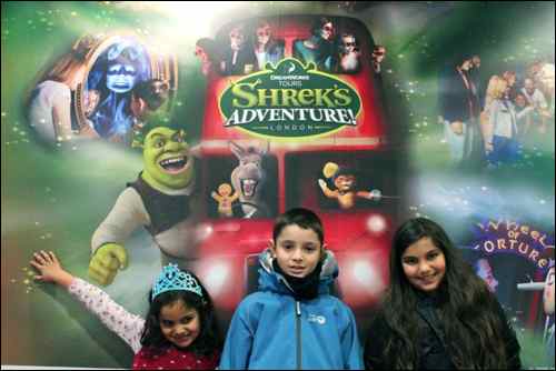 Shrek adventure london kids family fun
