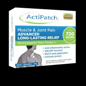 natural pain relief ActiPatch Muscle & Joint Box 3D
