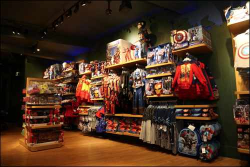 Disney Store Captain America Civil War