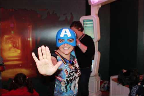 Marvel Team Challenge monica captain america