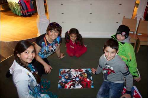 Marvel Team Challenge puzzle completed