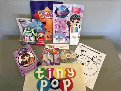 Tiny Pop competition prizes