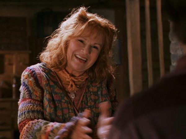 best mums on film Mrs Weasley – Harry Potter