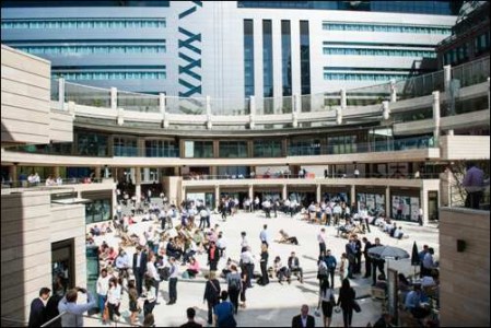 Half term activities in London Broadgate Circle