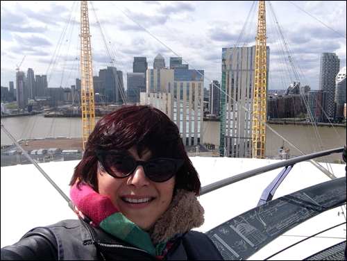 London View points The capital seen from the top of the O2 - Up at The O2 attraction review 1